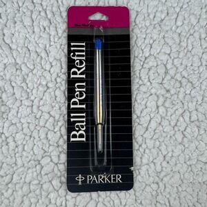 Vintage Parker Ball Pen Refill Blue Medium 30326 USA Carded 1987 NOS